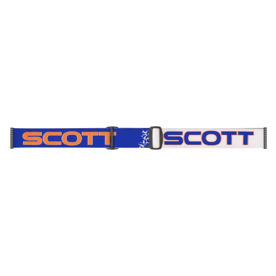 OCULOS SCOTT FURY - WHITEW/BLUE - YELLOW CHROME WORKS